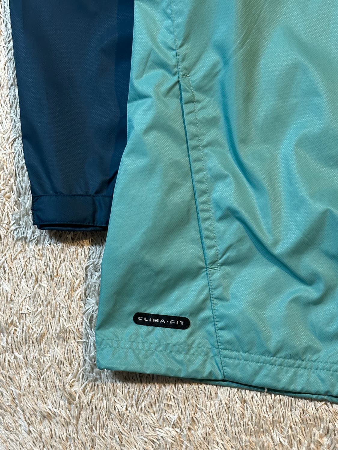 00's 나이키 올드스쿨 스우시 배색 바람막이 자켓 민트 상품이미지3