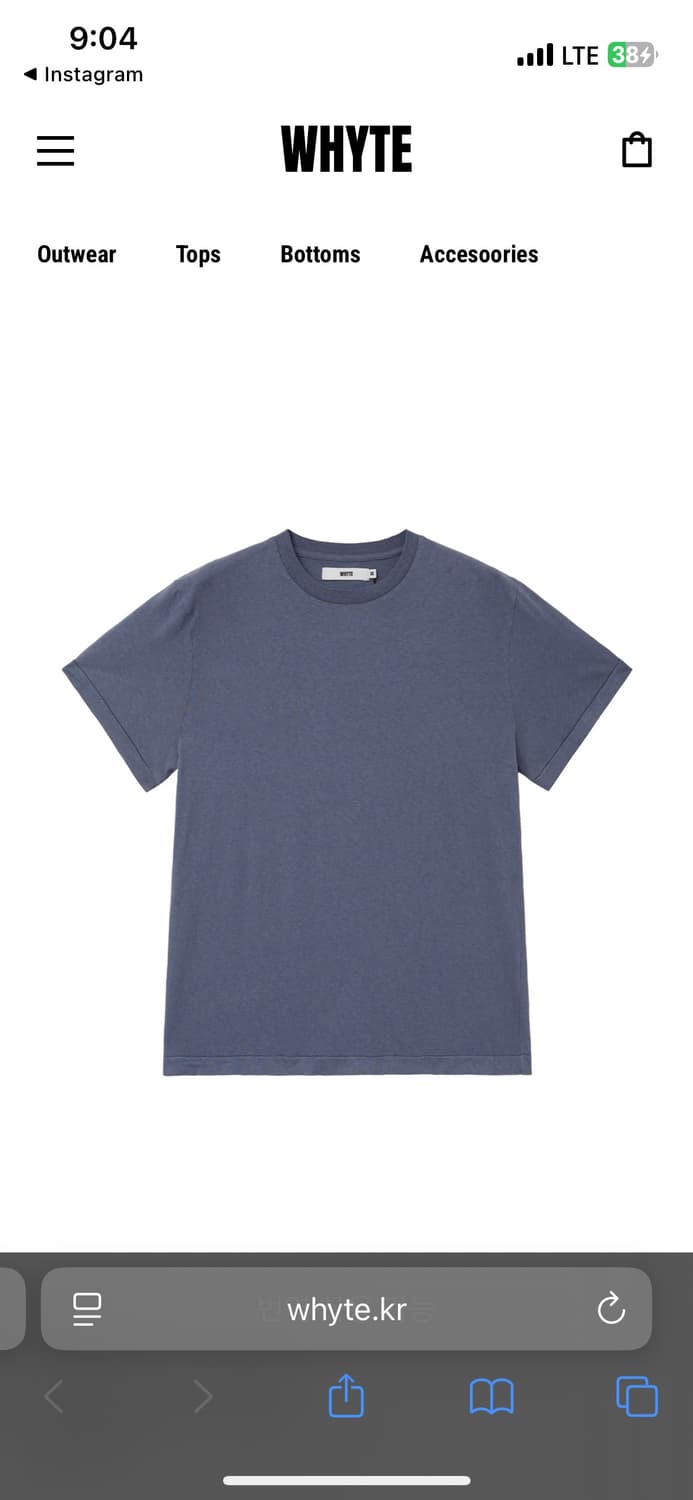 whyte paparazzi t-shirts 상품이미지1