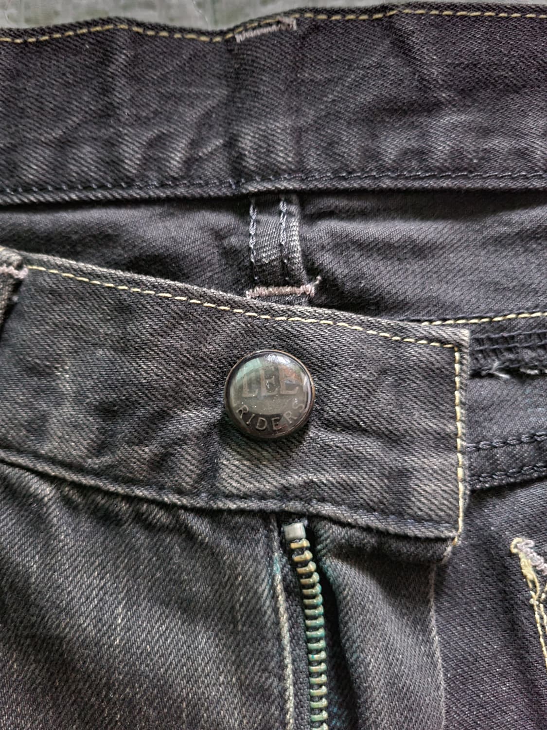 재팬 리 Lee black rider 블랙라이더 블랙워싱진 M 31사이즈 상품이미지4
