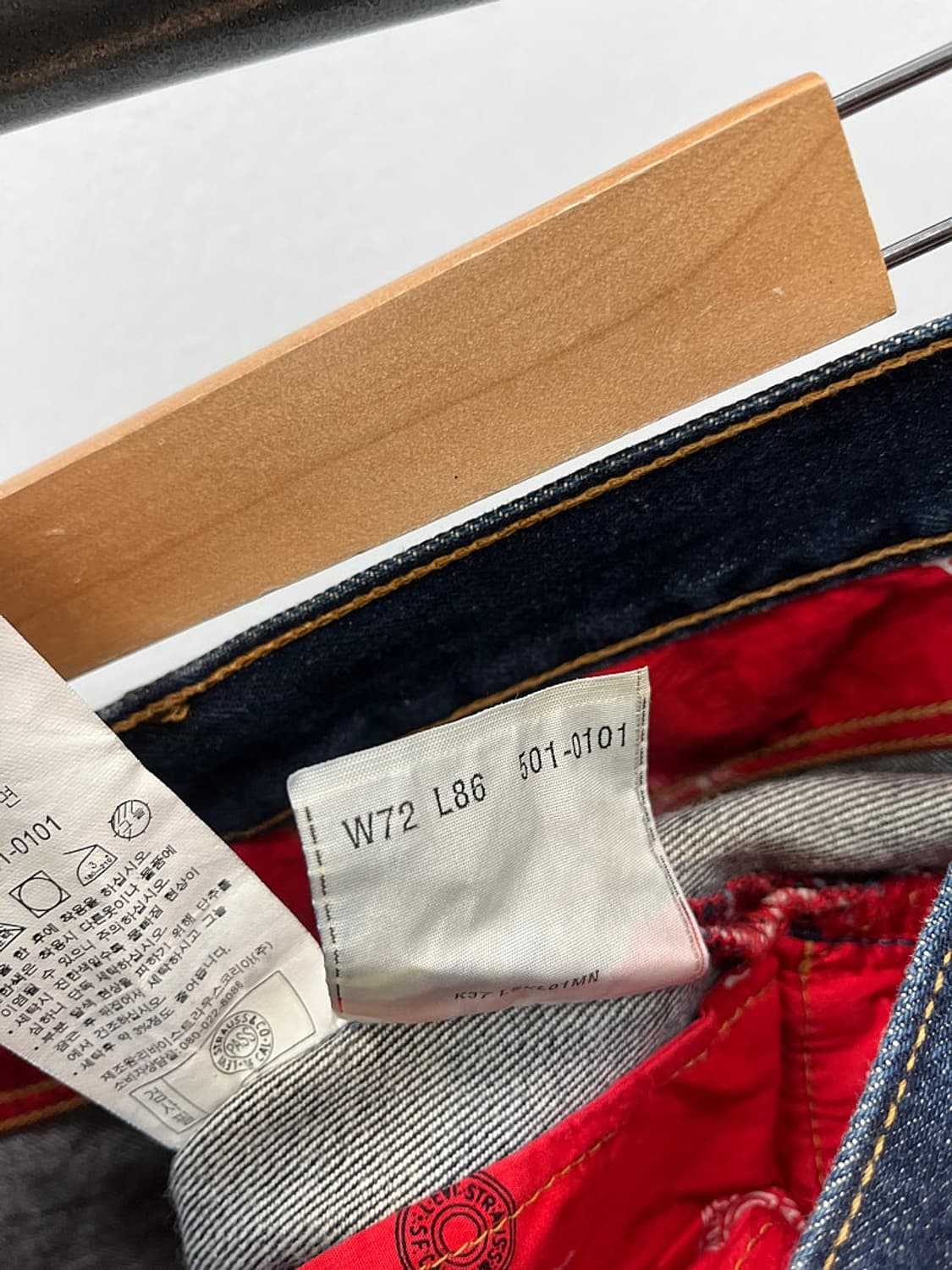 여) 리바이스 x 코카콜라 501 데님진 상품이미지9