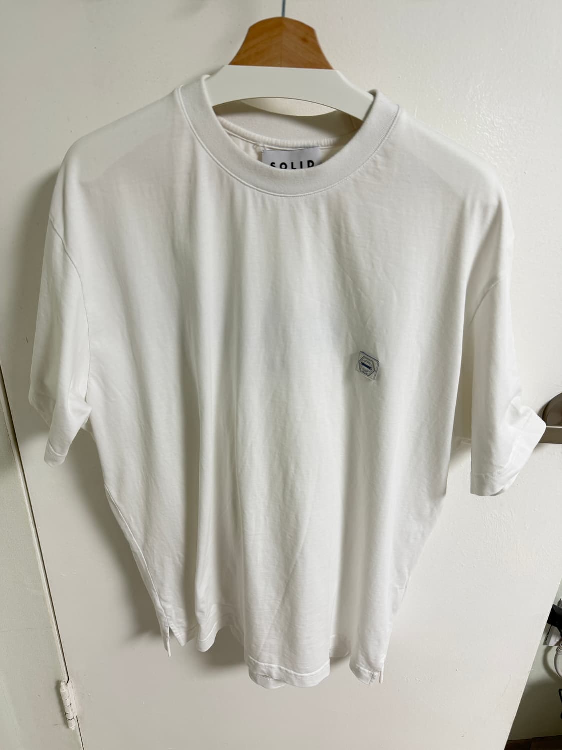 (50)솔리드옴므 반팔티셔츠 화이트 상품이미지1