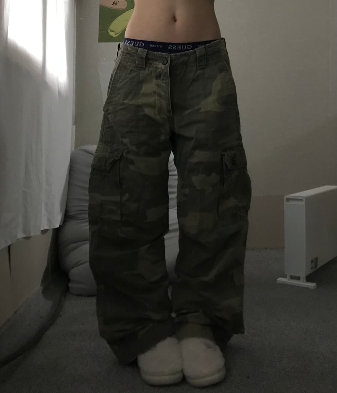 홀리스터 카모 와이드핏 카고팬츠 상품이미지2