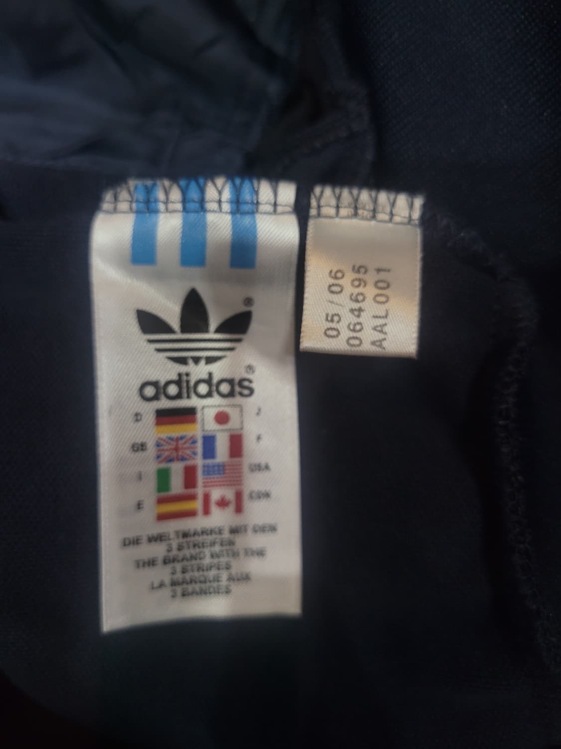 아디다스 슈퍼스타 슈즈 자수로고 후드 집업 희귀 대대장  상품이미지6