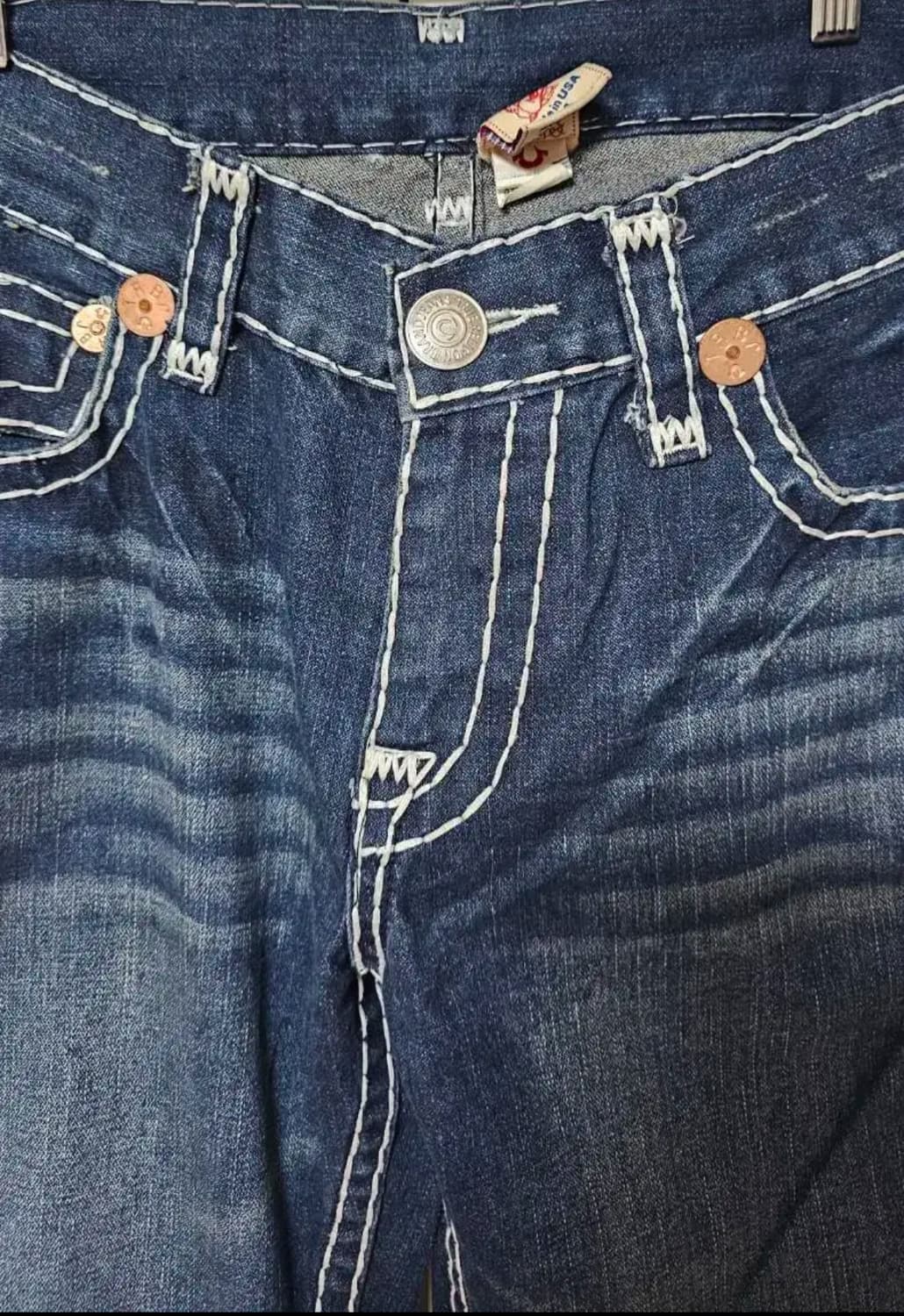 트루릴리전 부츠컷 진청 34사이즈 상품이미지3