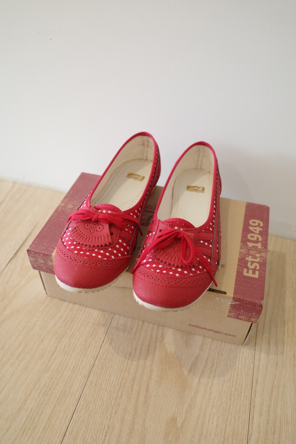 Onitsuka tiger dot Flat shoes 상품이미지1