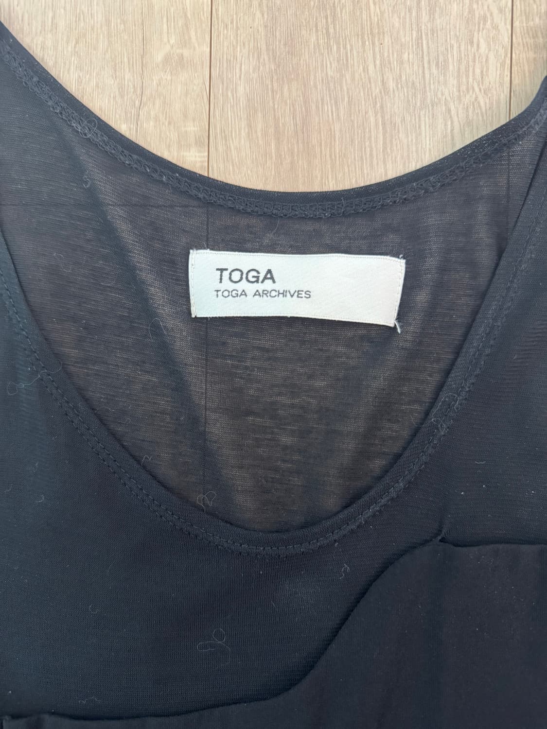 togapulla layerd sleevless dress 상품이미지3