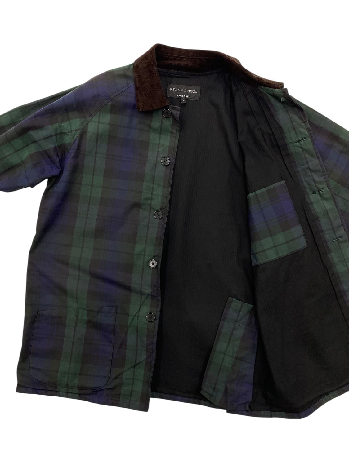 Ryann Briggs 블랙 와치 왁스 자켓 상품이미지8