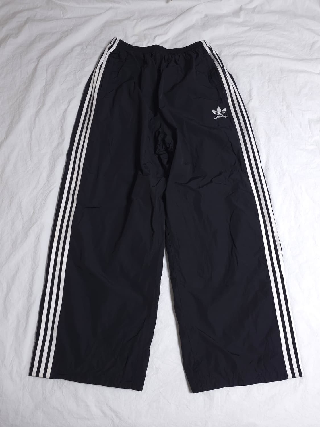 [M] 발렌시아가 아디다스 포플린 트랙팬츠 블랙 상품이미지2