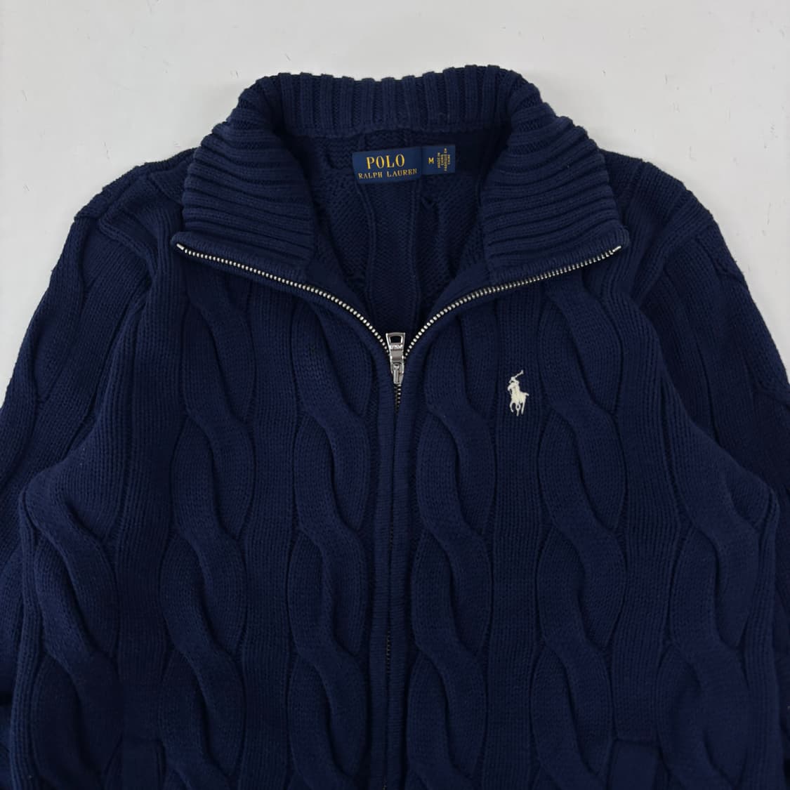 폴로 니트 집업 상품이미지4