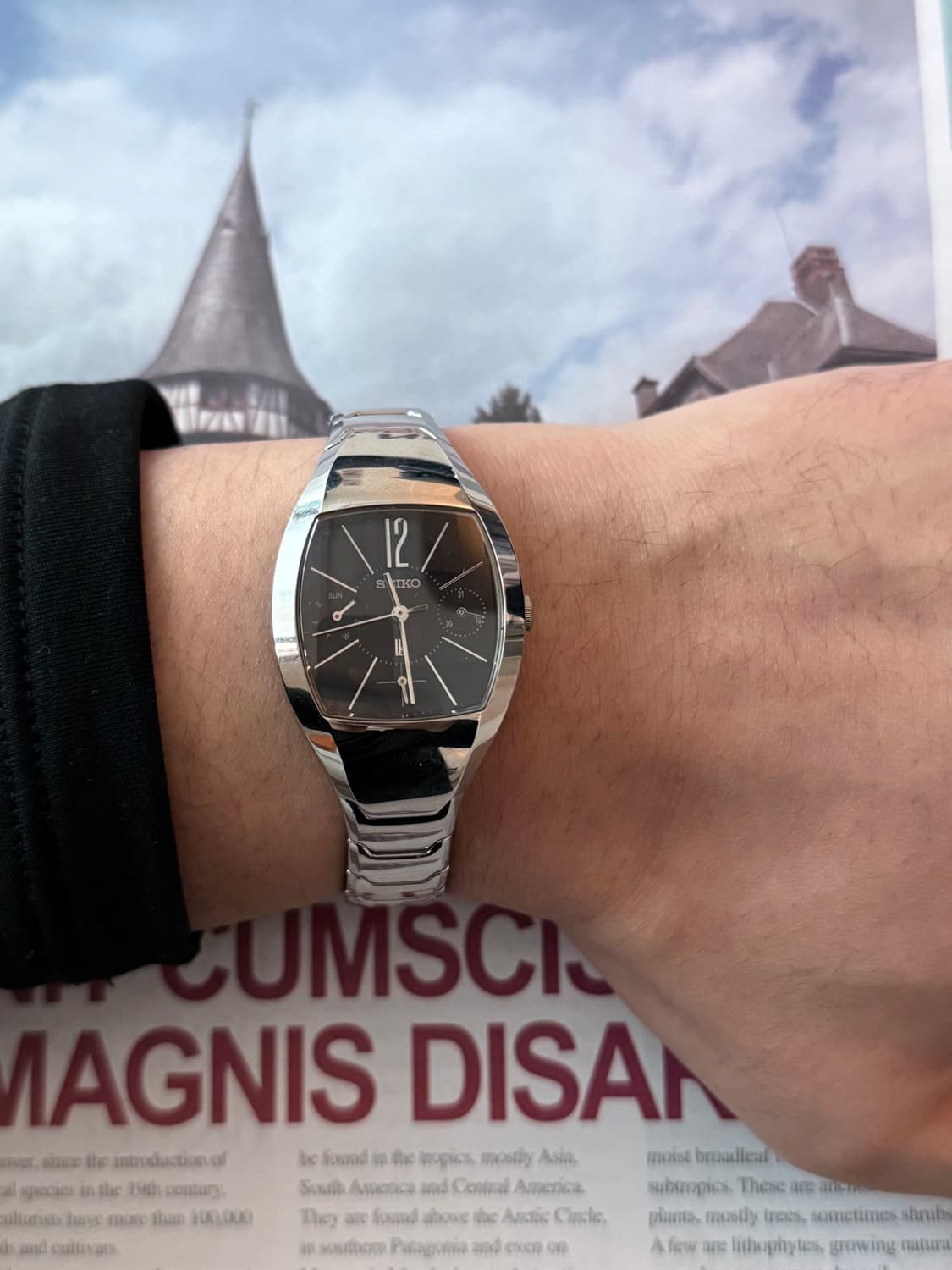 세이코 Seiko LUKIA 토노 멀티펑션 블랙 상품이미지5