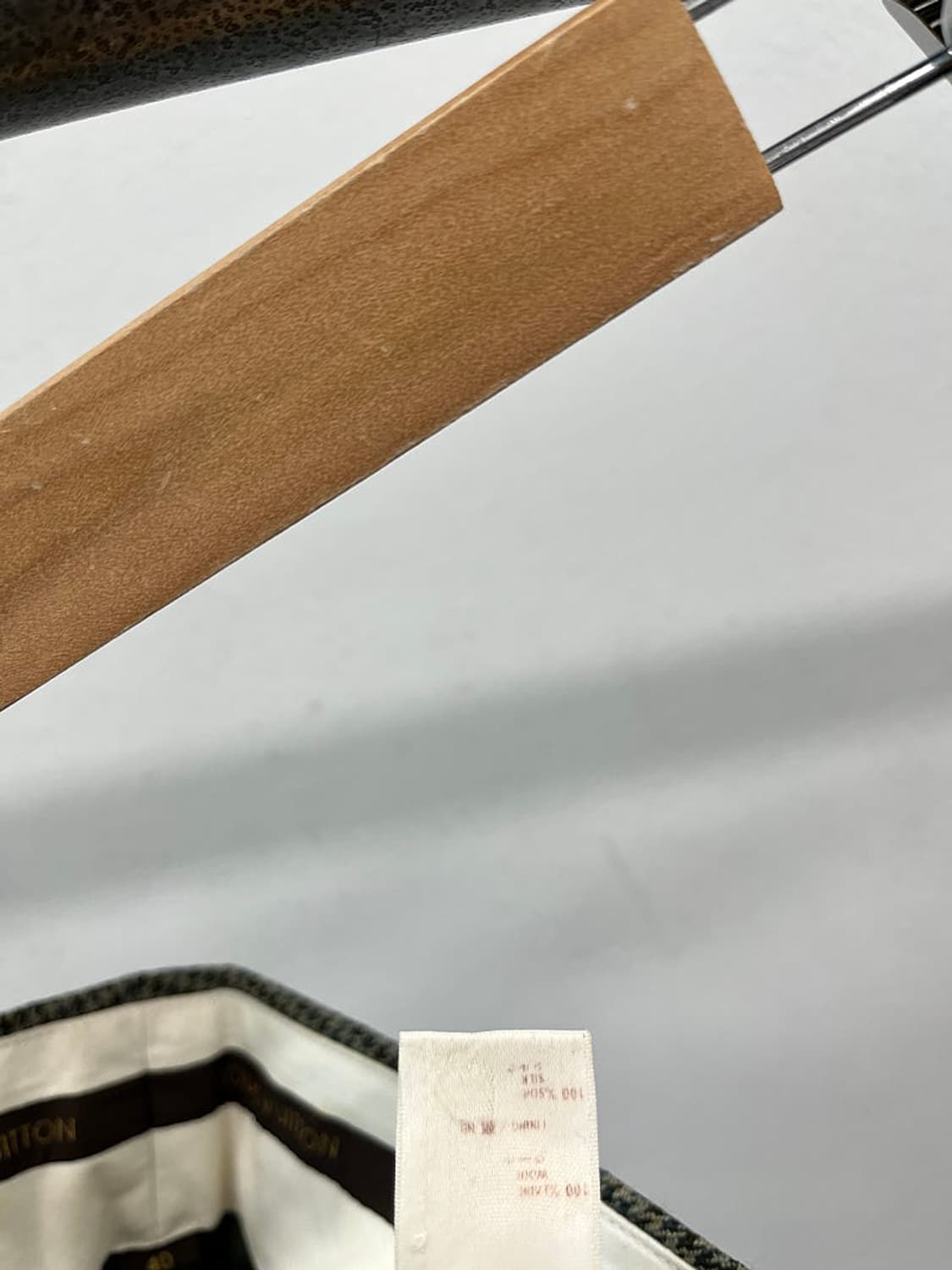 여) 루이비통 카키 울 슬랙스  상품이미지8