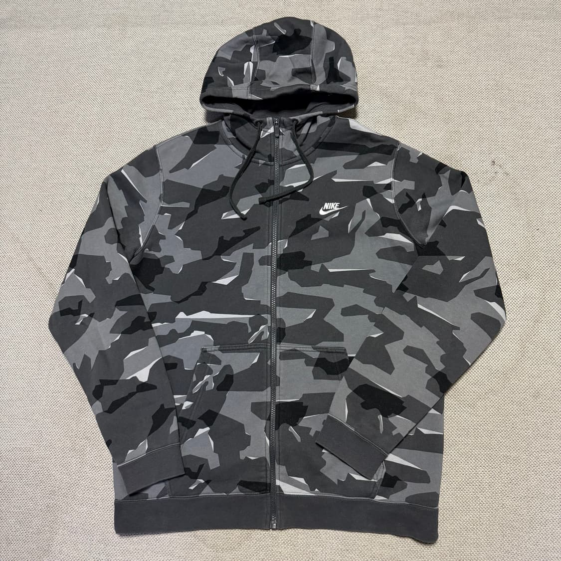 나이키 카모 풀집업 기모 후드집업 상품이미지1