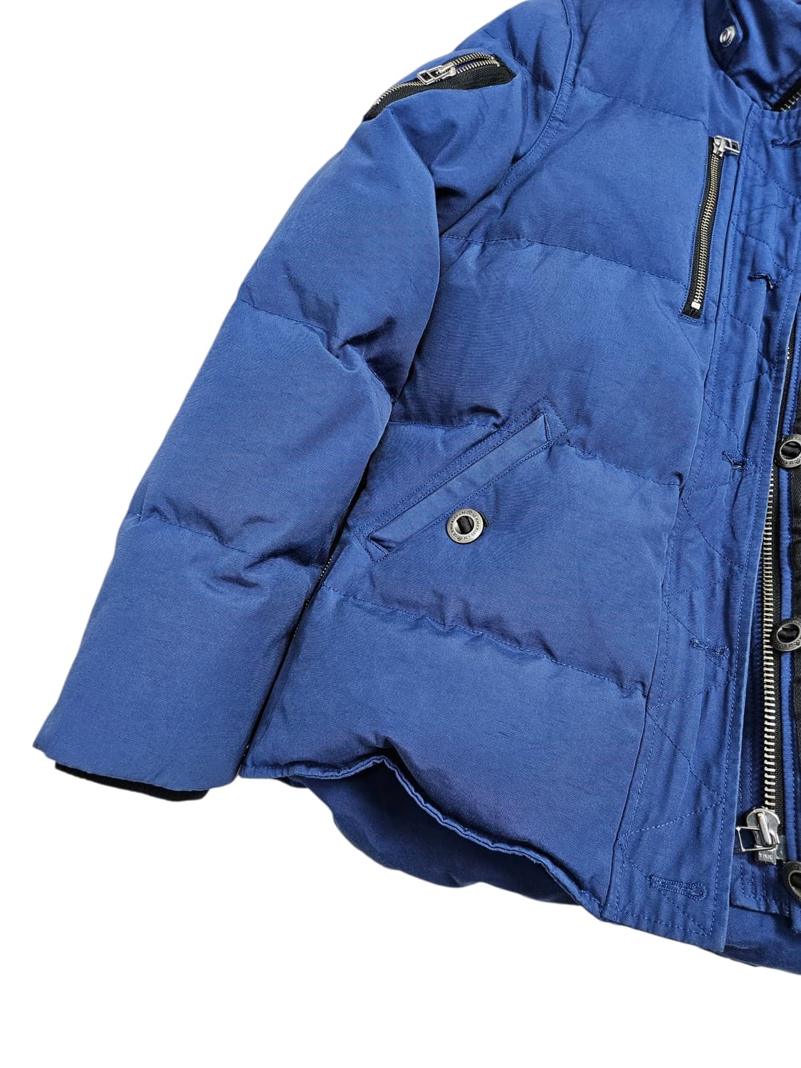 무스너클 네츄럴 다운 패딩 블루 상품이미지6