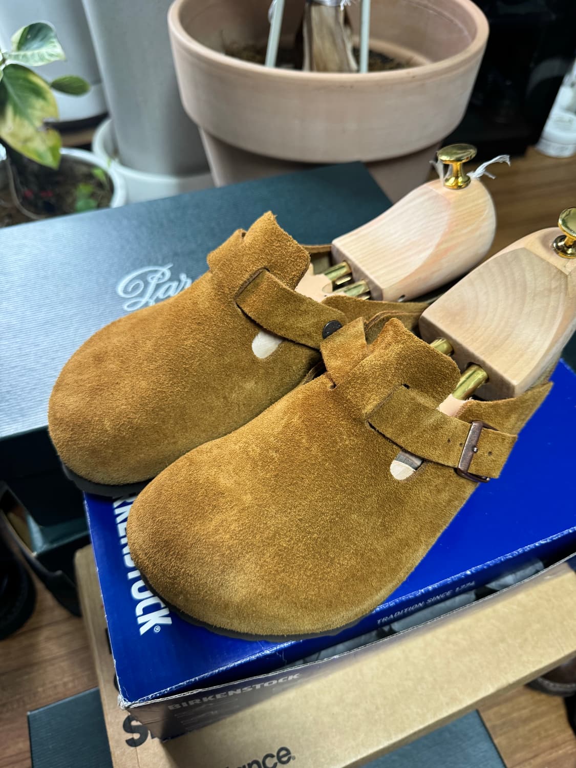 버켄스탁 보스턴 260 밍크   상품이미지1