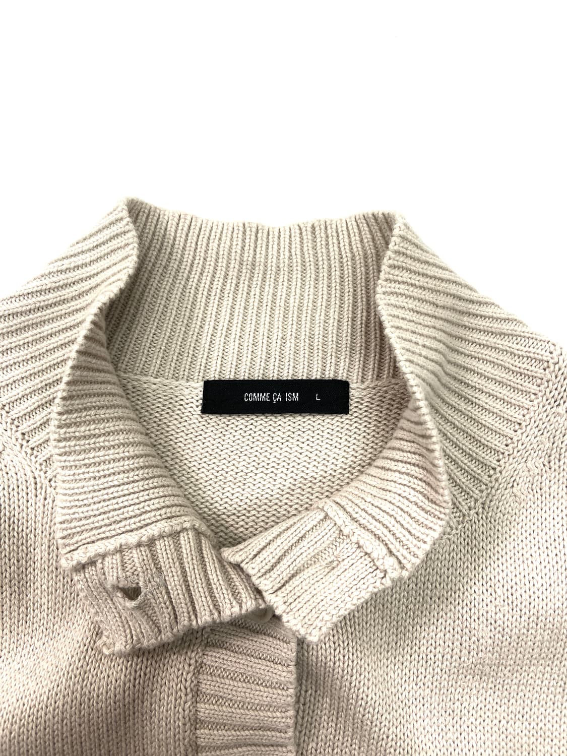 Comme Ca Ism Button Knit Vest 상품이미지4