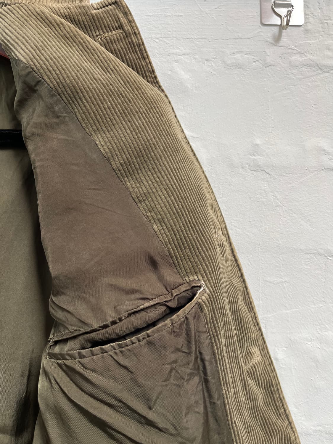 Polo Ralph Lauren 카키 코듀로이 블레이저 M 상품이미지5