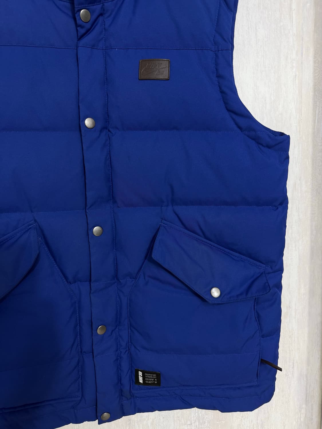 남성 100 / 나이키 SB 덕다운 패딩 조끼 상품이미지3