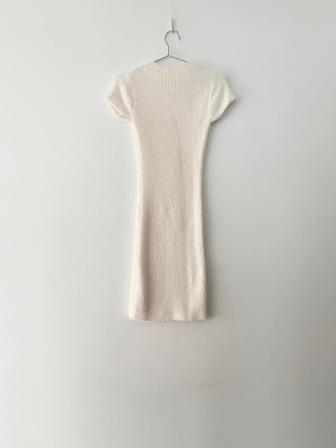 Chest slit slim ops / white 상품이미지3