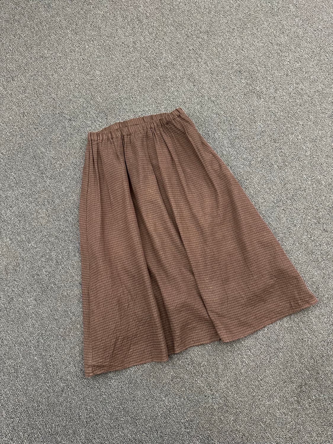 OS)Japanese vintage  MOS’2 브라운 니트치마  상품이미지2