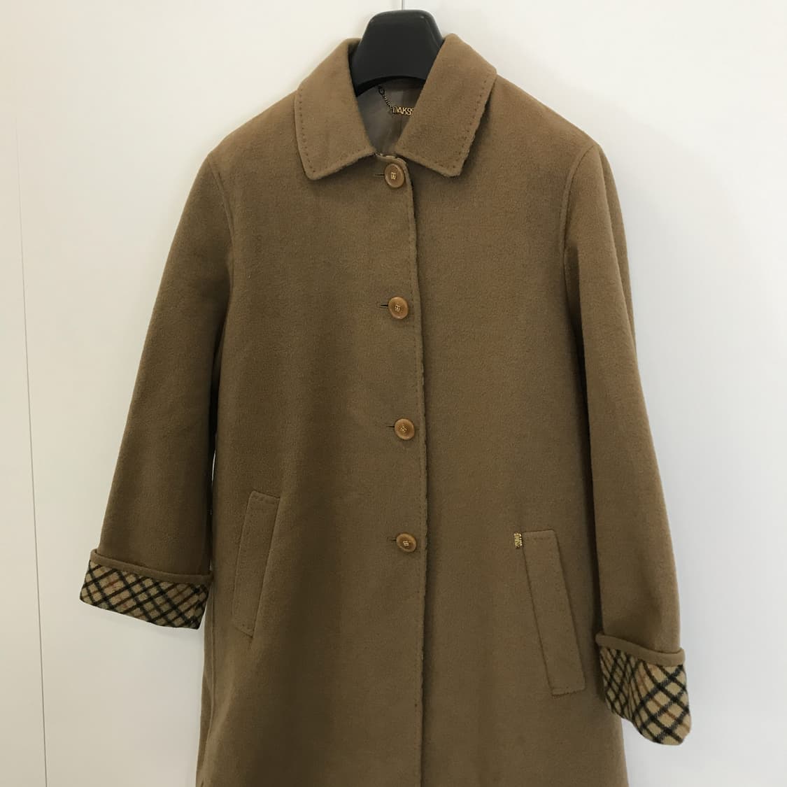 닥스 DAKS 캐시미어 핸드메이드 싱글코트 [여성66] 상품이미지2