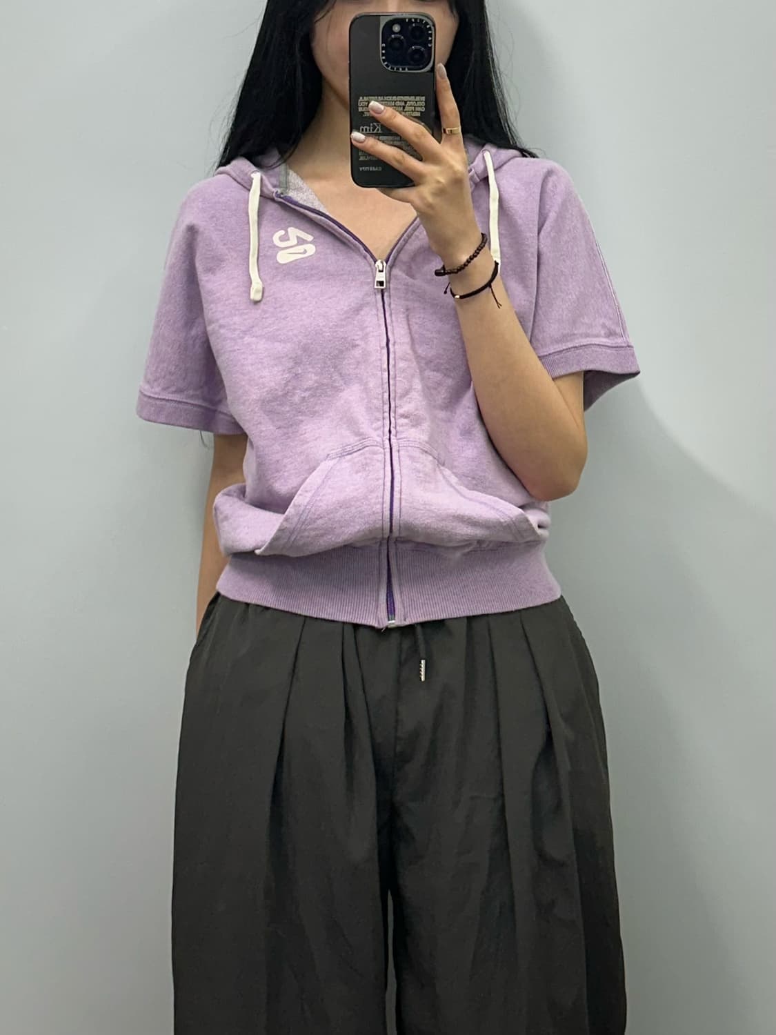 00s 나이키 반팔 후드집업  상품이미지1