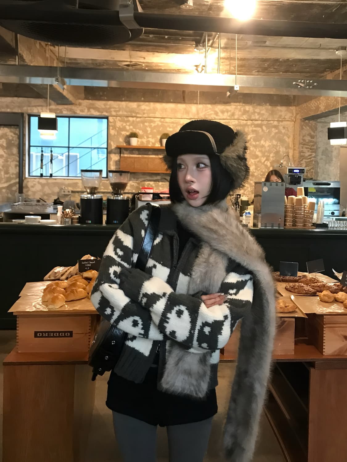 스키즘 인듀싱 쿠로미 가디건 상품이미지2