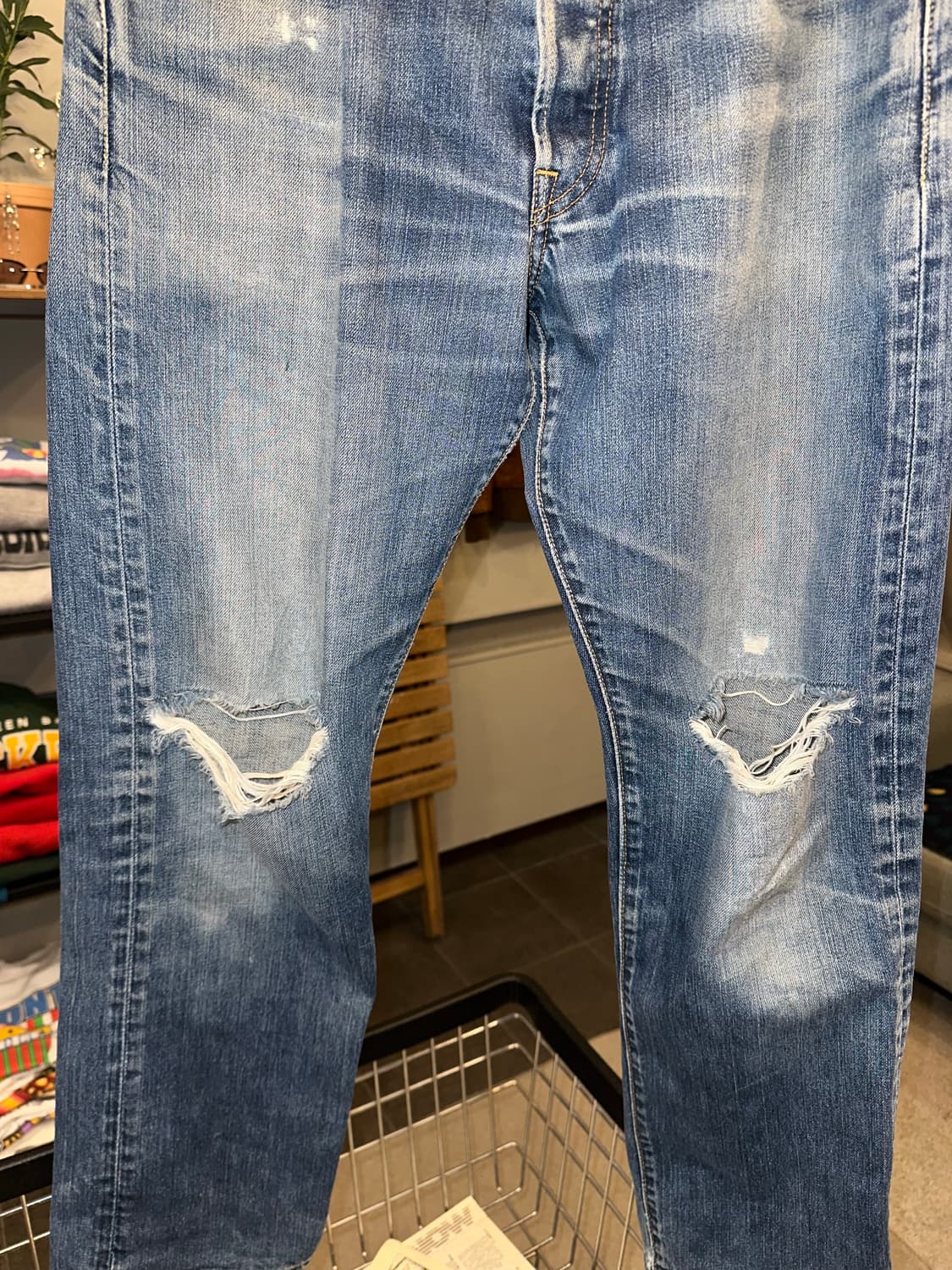 Early 00’s Levi’s 501 Mexico denim pant 상품이미지7