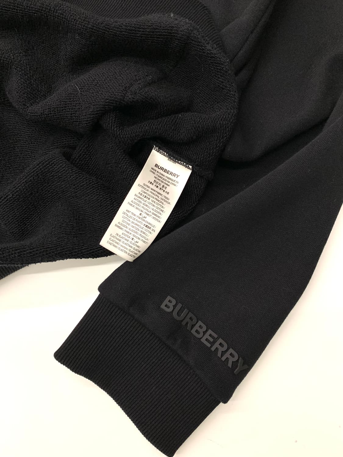 Burberry 버버리 22SS 블랙 클래돈 몬스터 스웻셔츠   상품이미지4