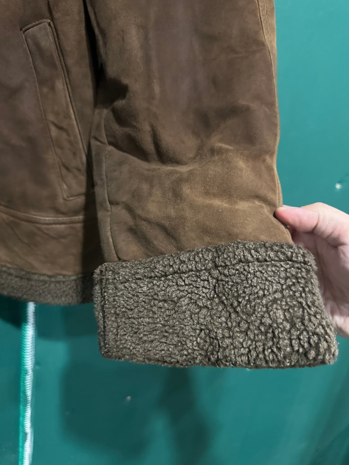 양가죽 스웨이드 무스탕 XL 상품이미지4