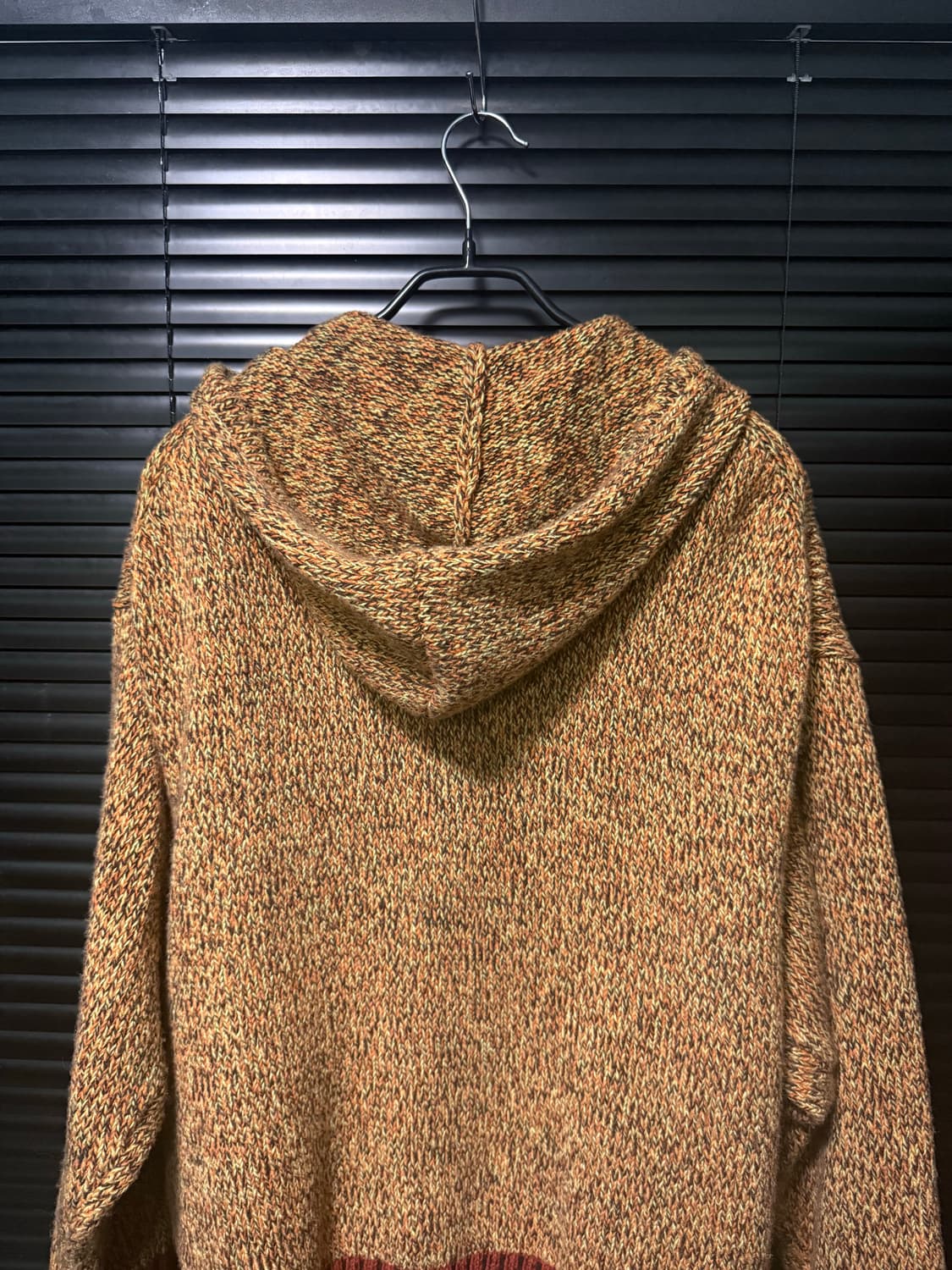 유니클로 마르니 콜라보 옐로우 에스닉 니트 후드 집업 노랑색 L 100 상품이미지5