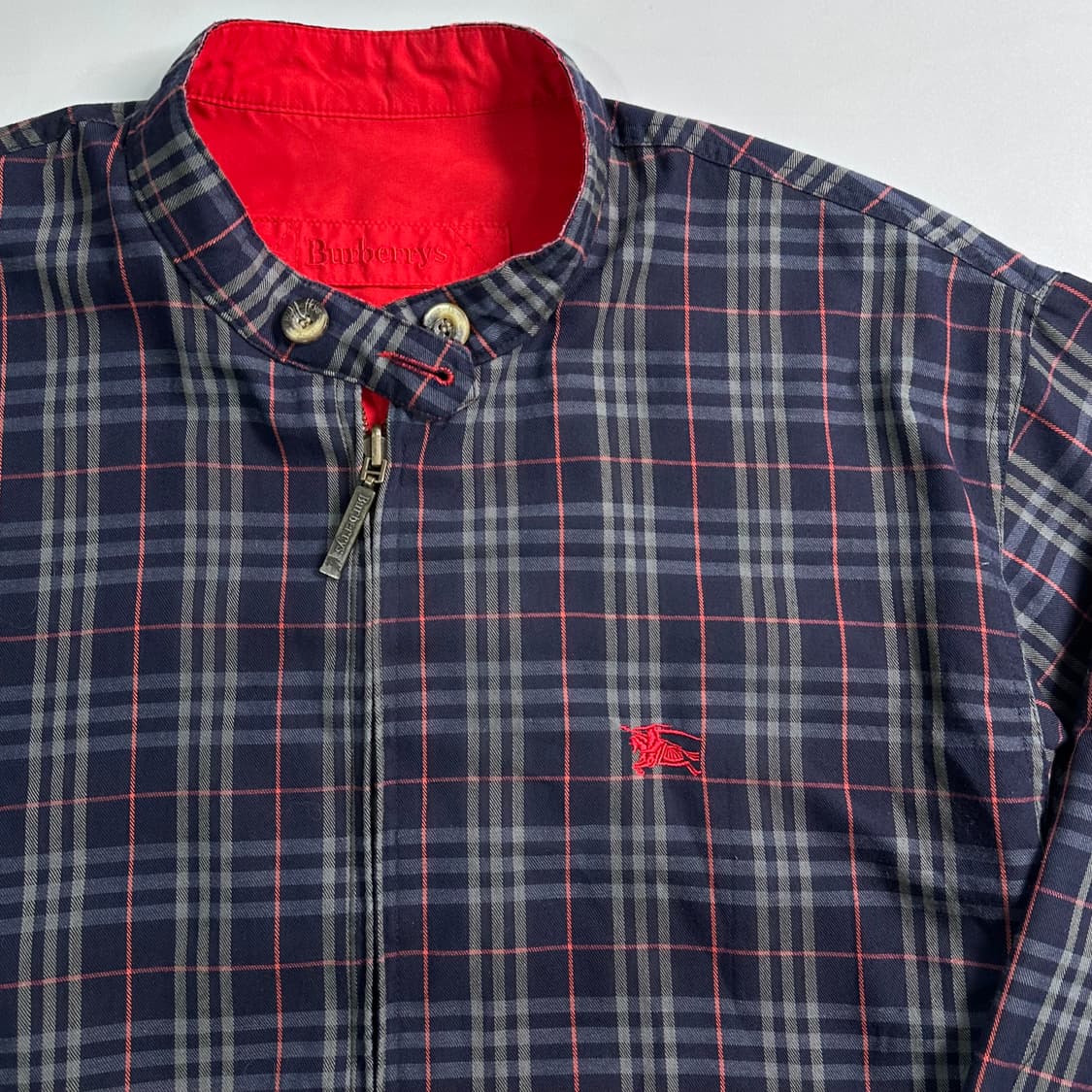 버버리 베이지 블루종 자켓  상품이미지4