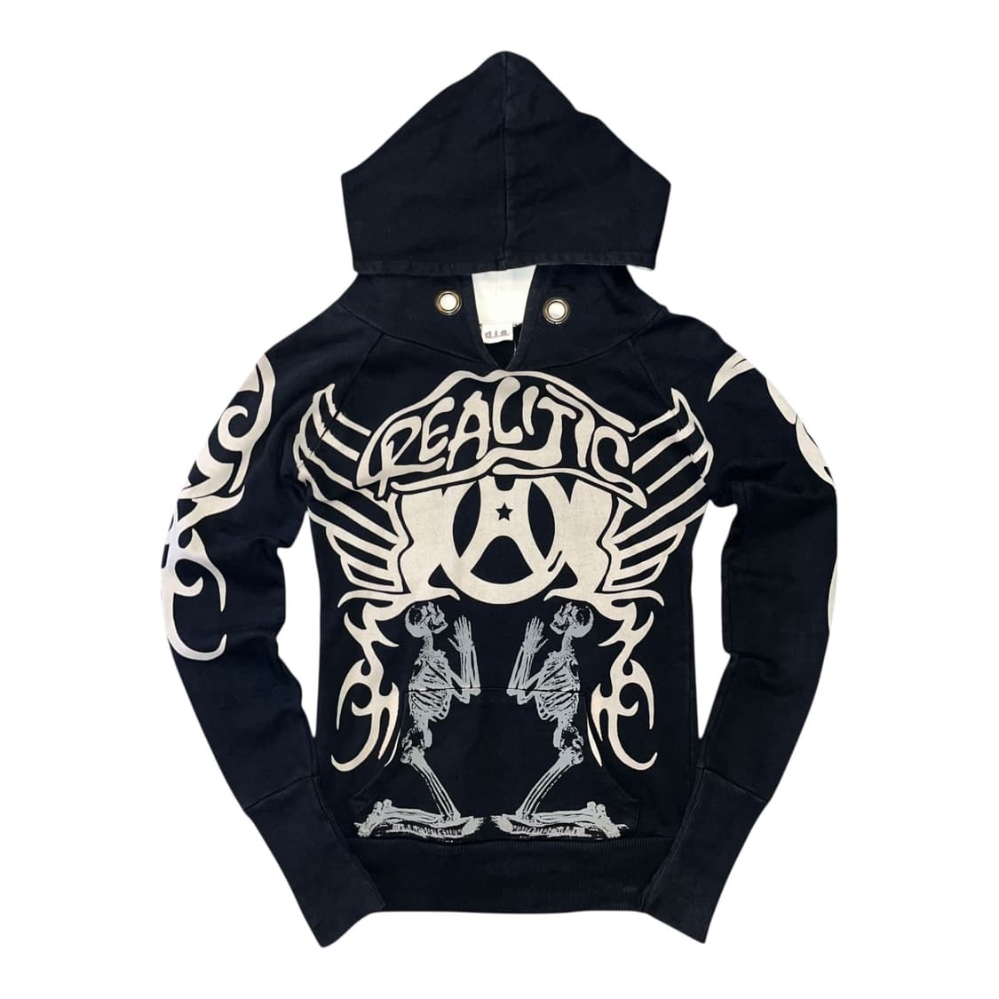 d.i.a 다이아 프린팅 후드티 펑크갸루y2k 상품이미지1