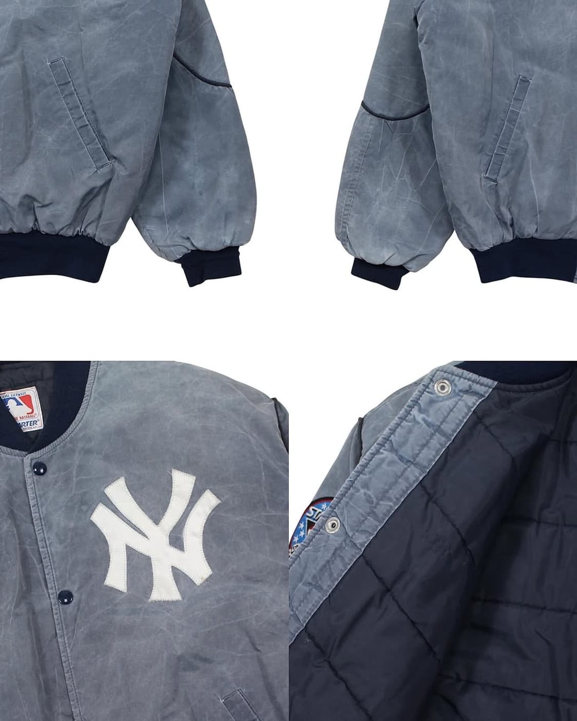 1980s USA 스타터 뉴욕양키스 자켓 MLB 메이저리그 빈티지 미국제 상품이미지8