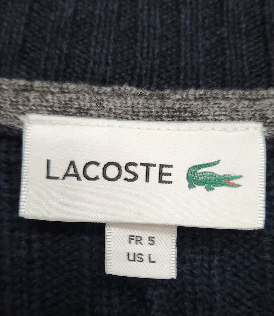 라코스테 105 니트집업 가디건 상품이미지3