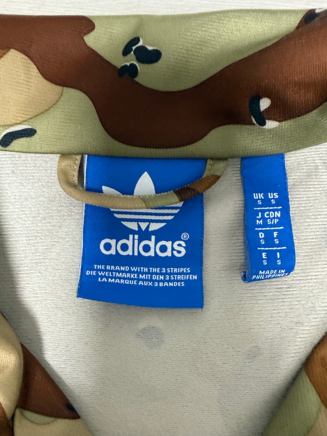 아디다스 파이어버드 카모 져지 S 판매 상품이미지2