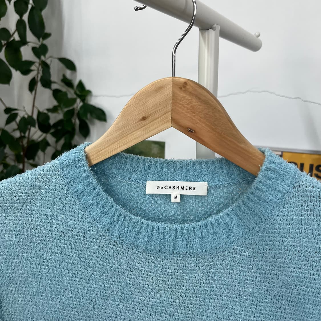 더캐시미어 트위드 반팔 니트 M 상품이미지3