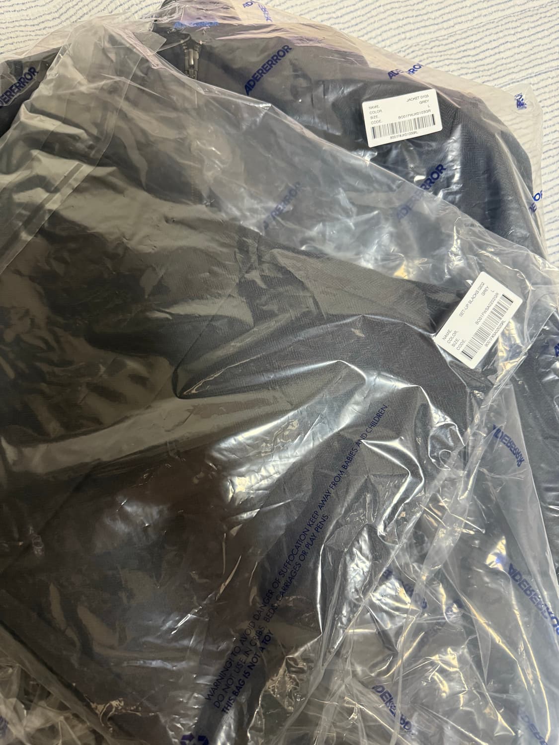 아더에러 25fw 상의 하의 일괄 판매 상품이미지2