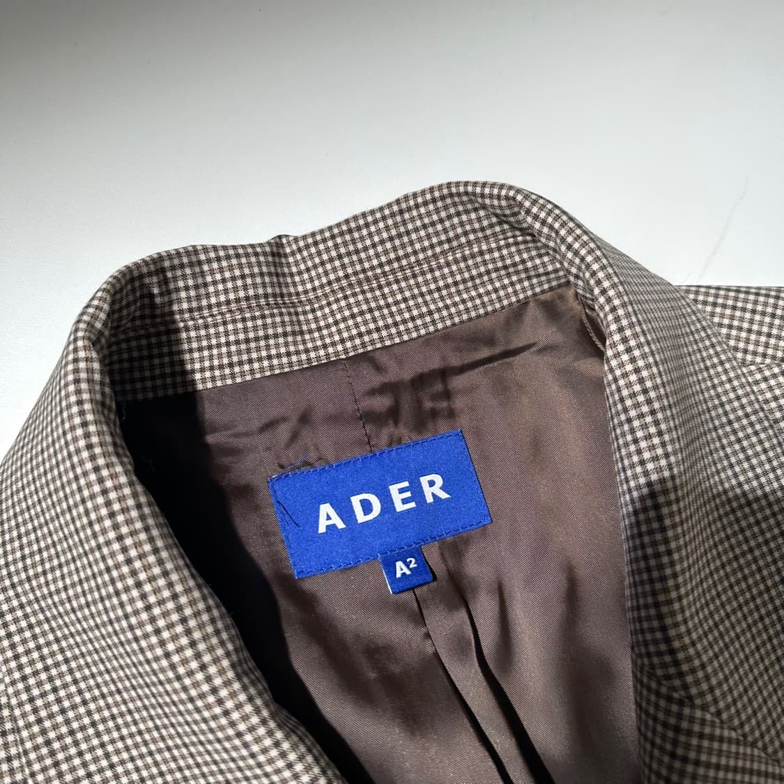 아더에러 델라그램 체크 더블 코트 상품이미지5