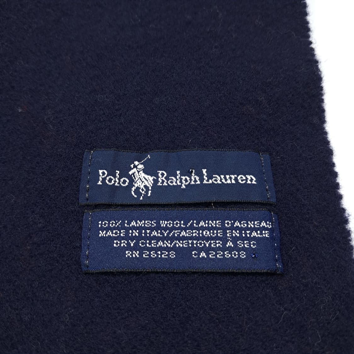 MX429 폴로 이태리판 램스울 앙고라 혼방 빅 포니 자수 머플러 상품이미지4