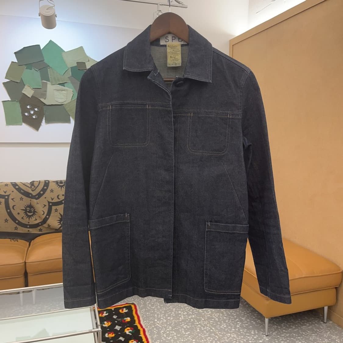 에스피비 SPB 빈티지 모던시크 슬림핏 데님자켓 3 C08007 상품이미지3