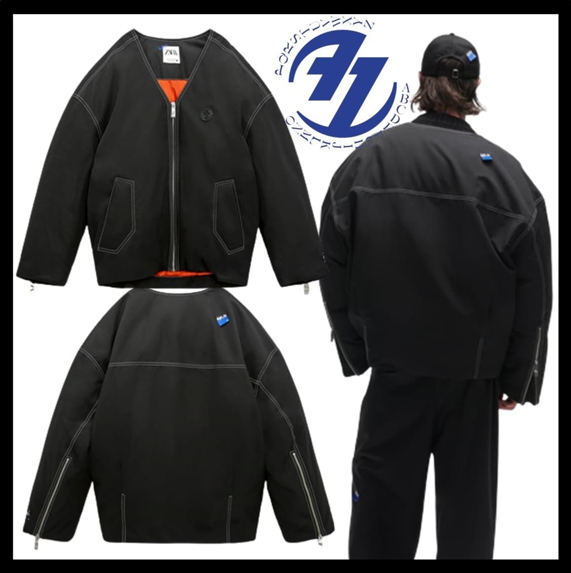 자라 x 아더에러 오버사이즈 봄버 L 새상품 상품이미지1