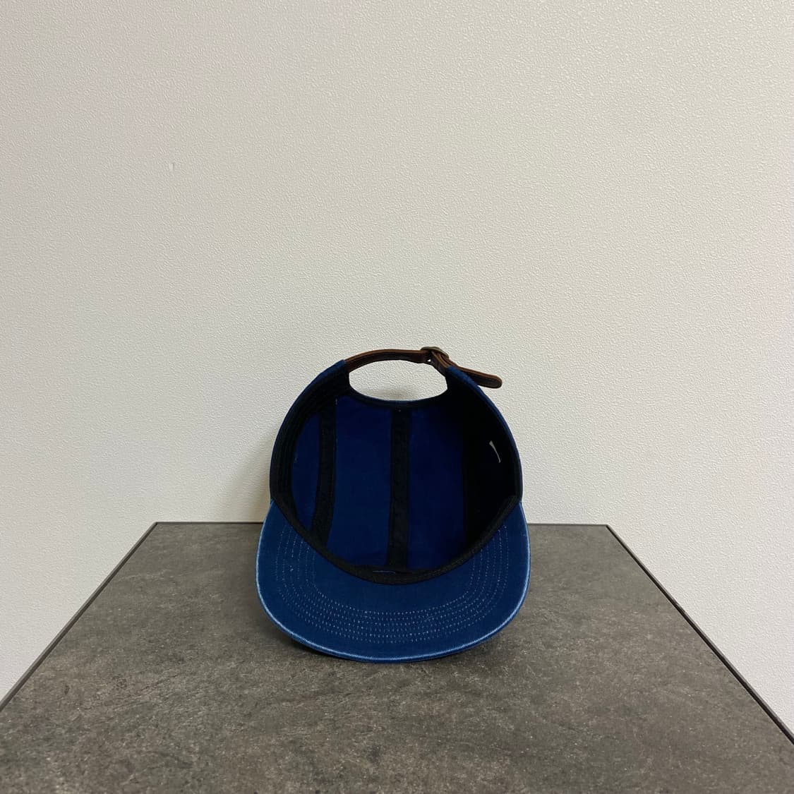 (OS) 슈프림 박스로고 캠프캡 모자 워시드 안디고 네이비 상품이미지5