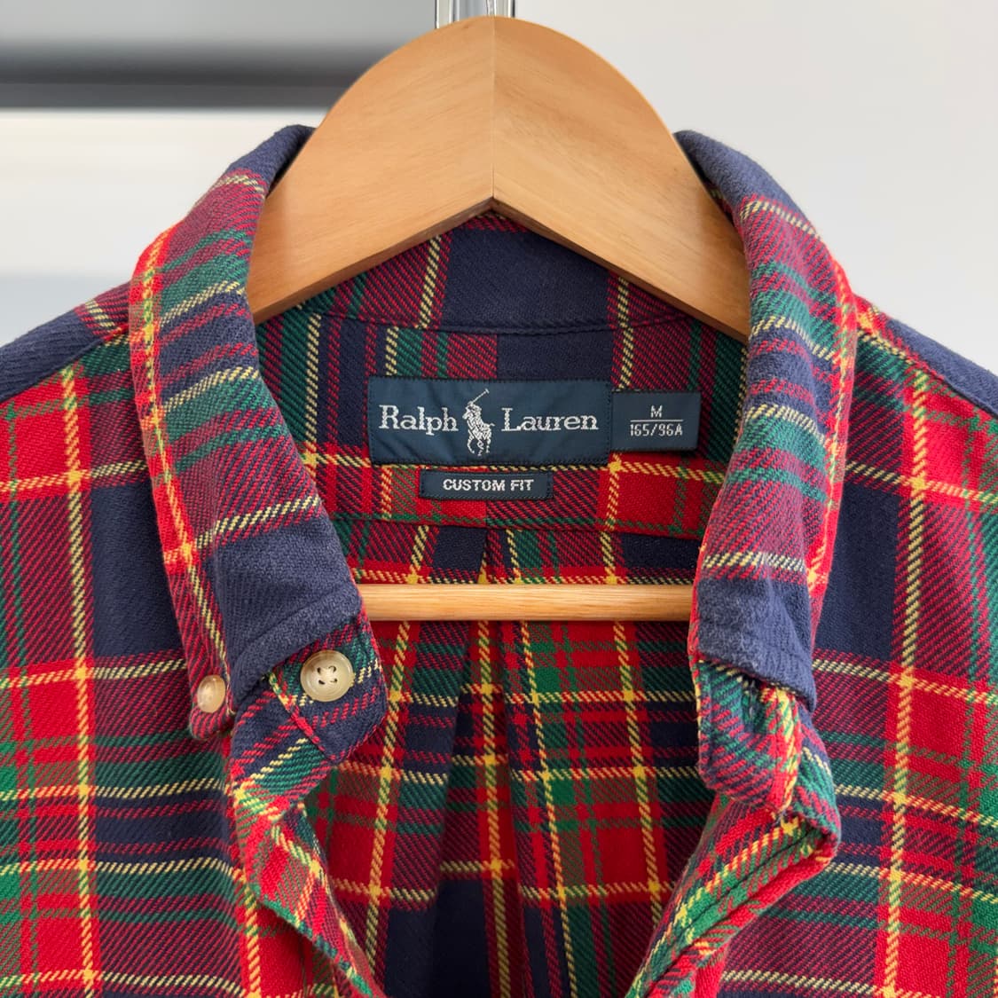 랄프로렌 폴로 체크 플란넬 셔츠 (M)  상품이미지5
