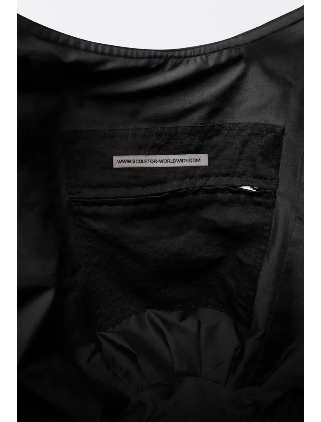 스컬프터 Shaggy Fringe Market Bag Black 상품이미지3