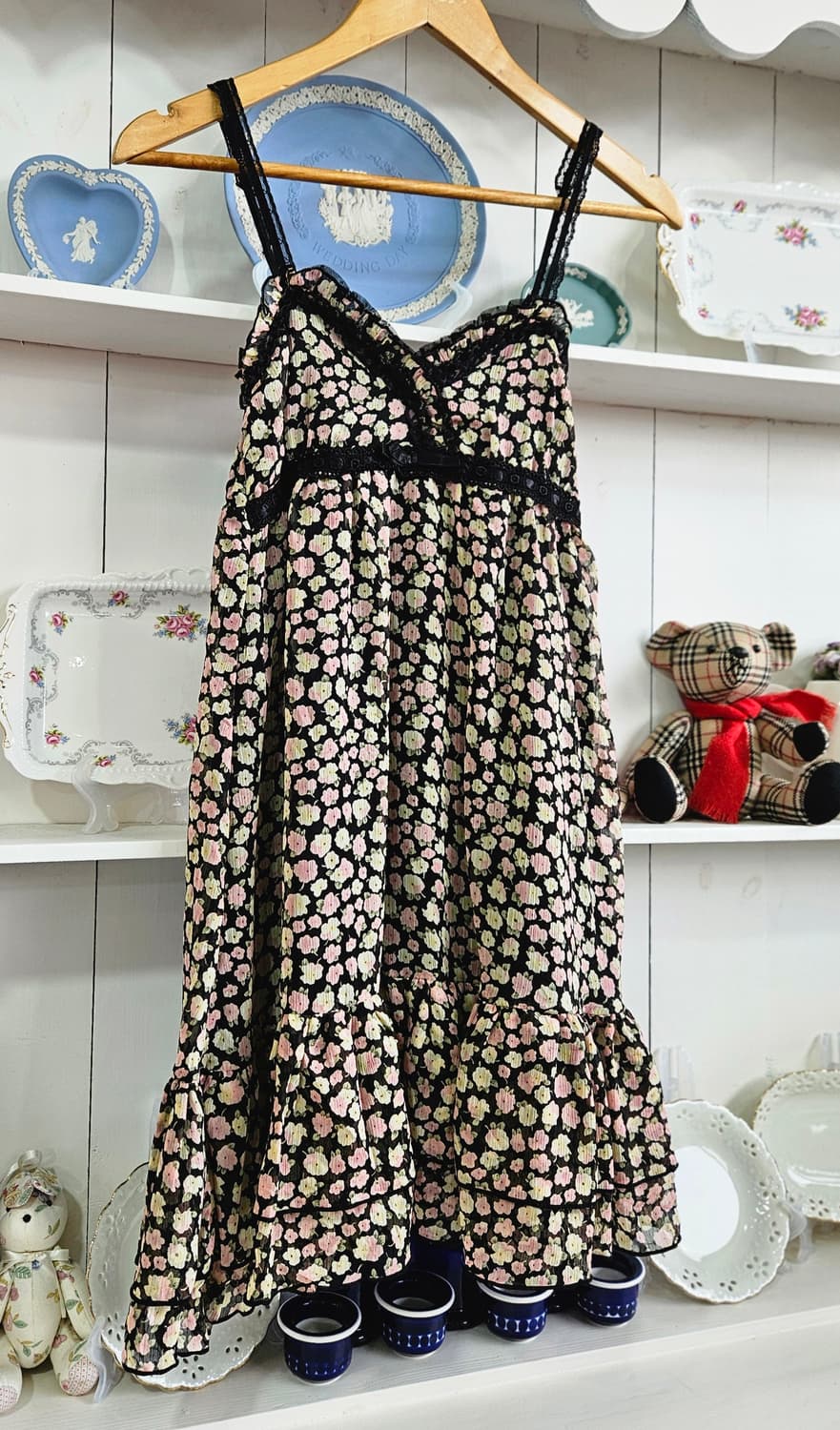 플라워 쉬폰 원피스 상품이미지2