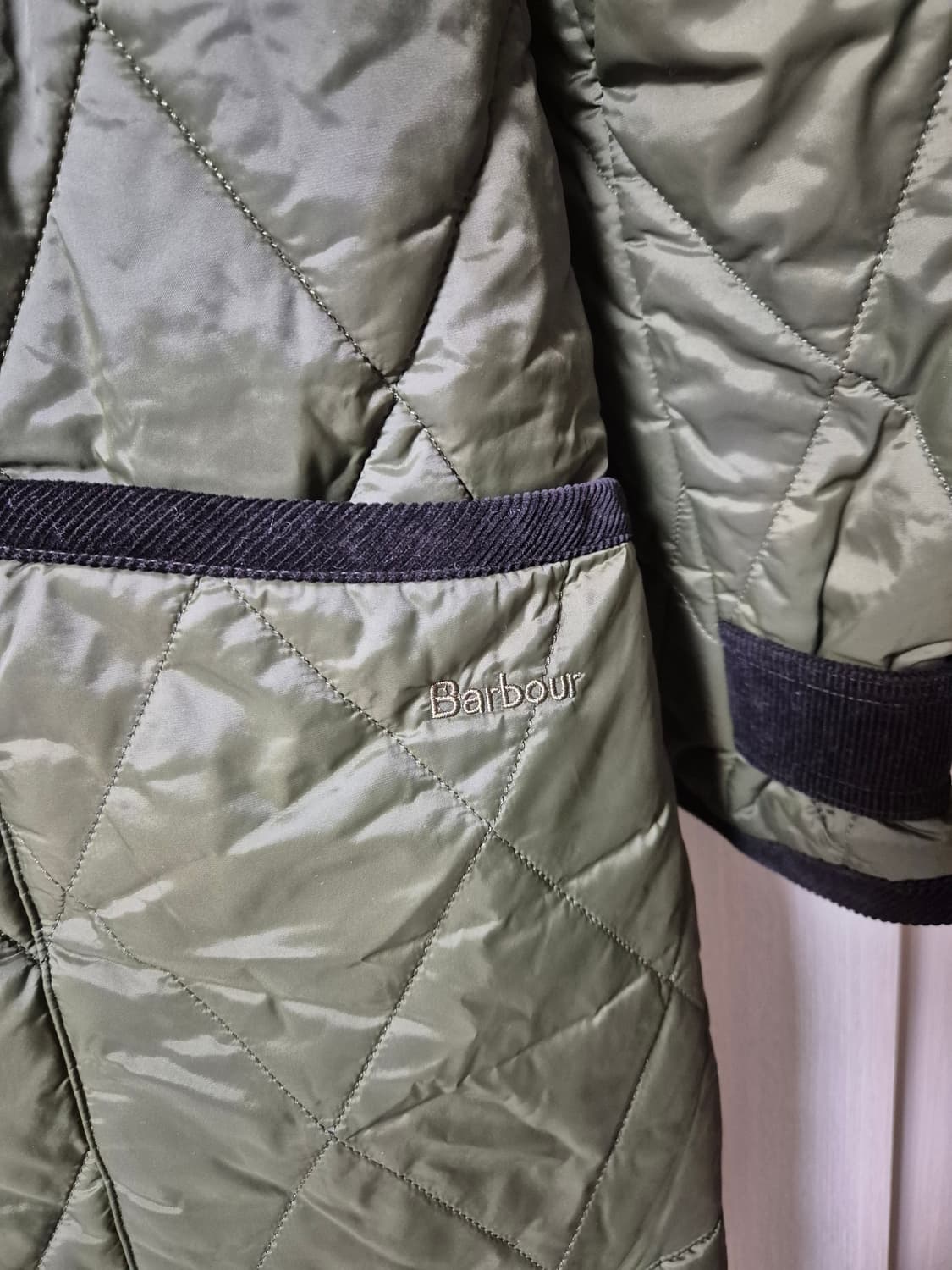 (정품) 바버 x 하우스 오프 해니크 혹스턴 퀄팅자켓 퀄팅코트 패딩 38 상품이미지8