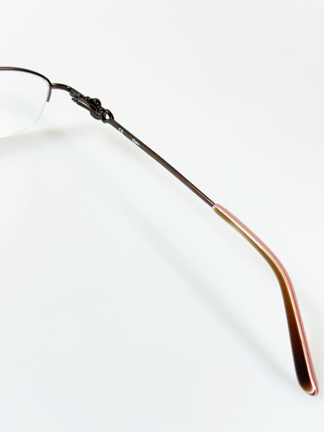 CANDIES 반무테 오벌 메탈 프레임 빈티지 안경 상품이미지7