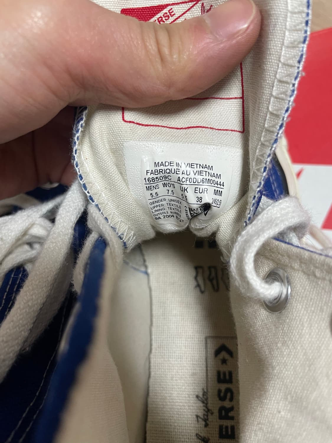 컨버스 척테일러 블루 245 상품이미지4