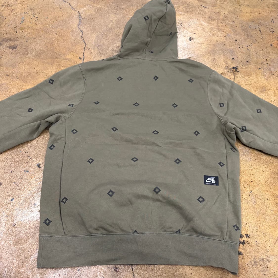 나이키 카키 패턴 후드티 상품이미지4