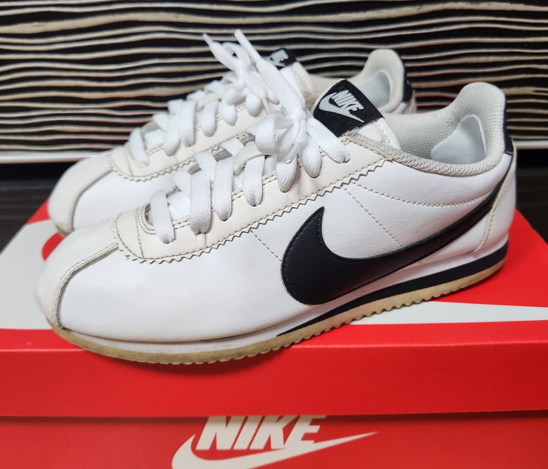Nike 나이키 클래식 코르테즈  화이트블랙 807471-101 스니커즈 상품이미지1